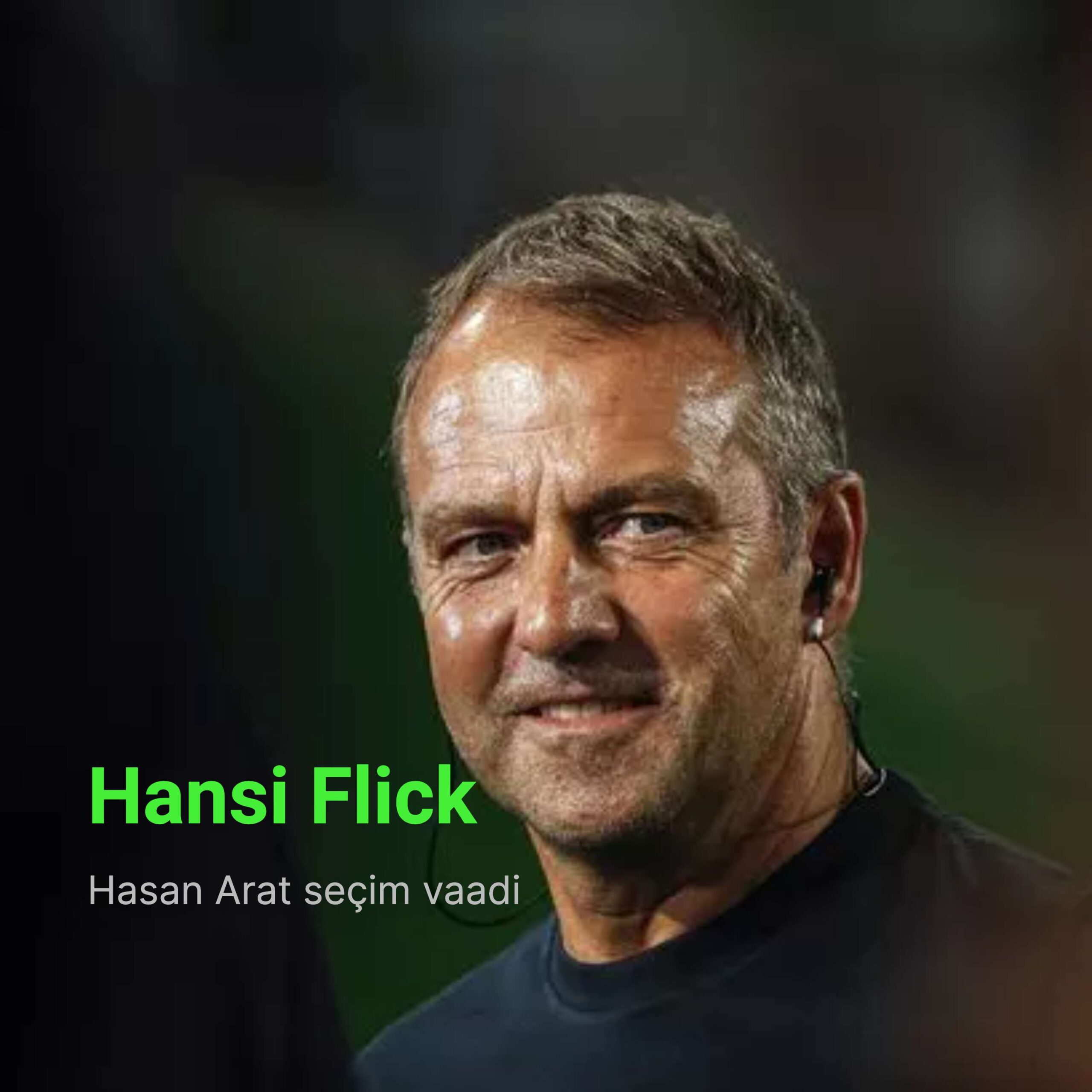 Hasan Arat, Bayern Münih ve Almanya Milli Takımı’nın eski teknik direktörü Hansi Flick’le görüştüğünü Hansi Flick’in Ocak'ta Beşiktaş'a geleceğini söylemişti.